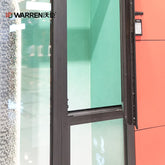 Warren 40x48 Window Tilt and turn windproof aluminium window horizontal tempered glass casement windows
